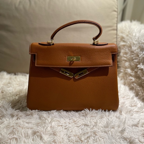 Brown leather bag BNWT - Picture 2 of 11